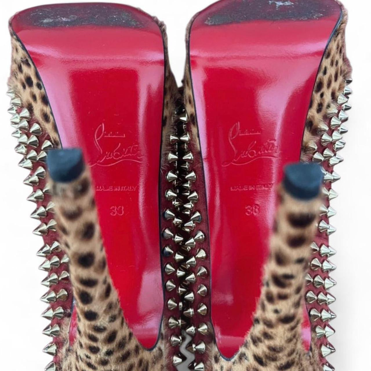 CHRISTIAN LOUBOUTIN PONY HAIR | EU 38