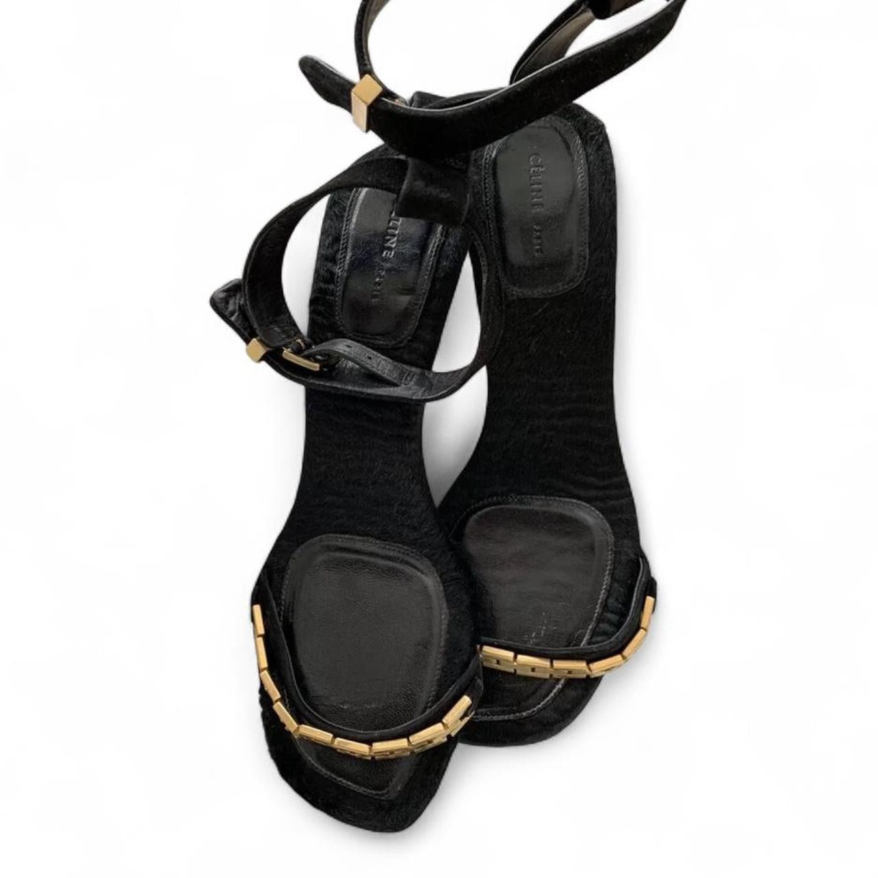 CELINE 2010 FUR-LINED HEELS | EU 38