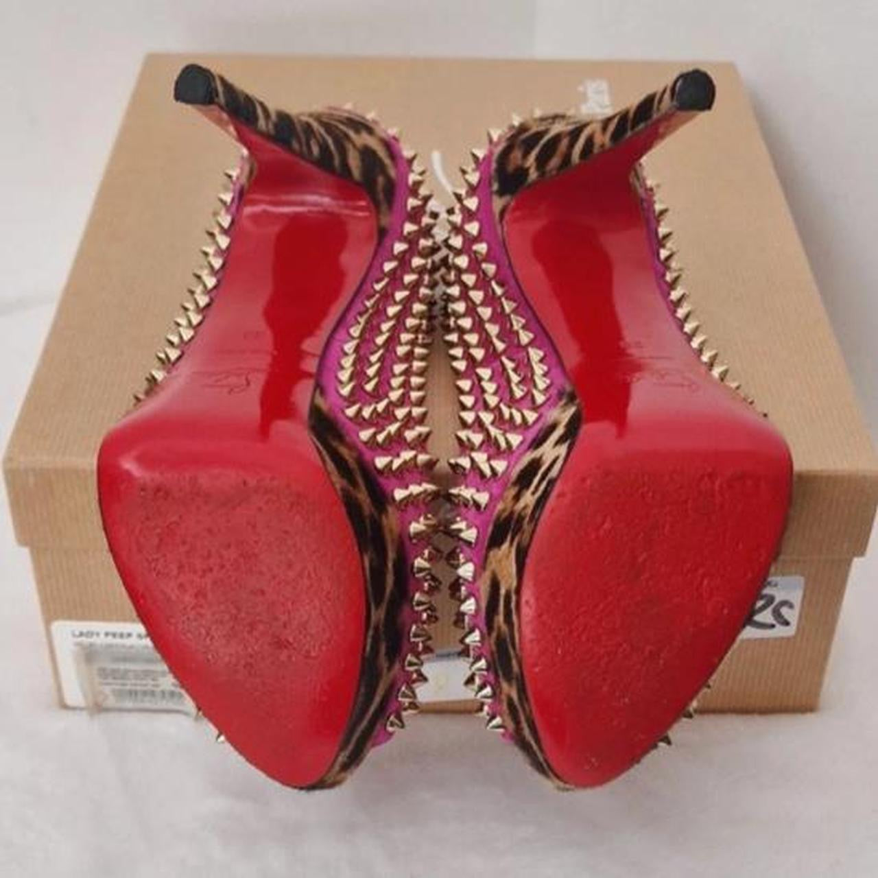 CHRISTIAN LOUBOUTIN PINK/CHEETAH | EU 38