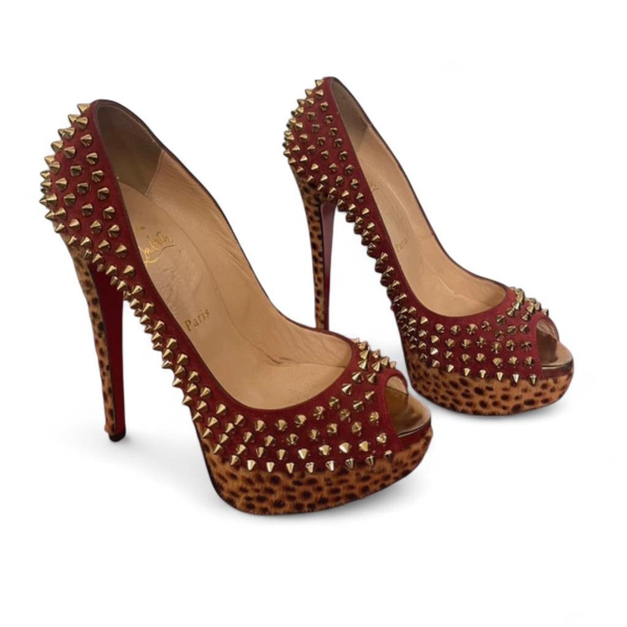 CHRISTIAN LOUBOUTIN PONY HAIR | EU 38