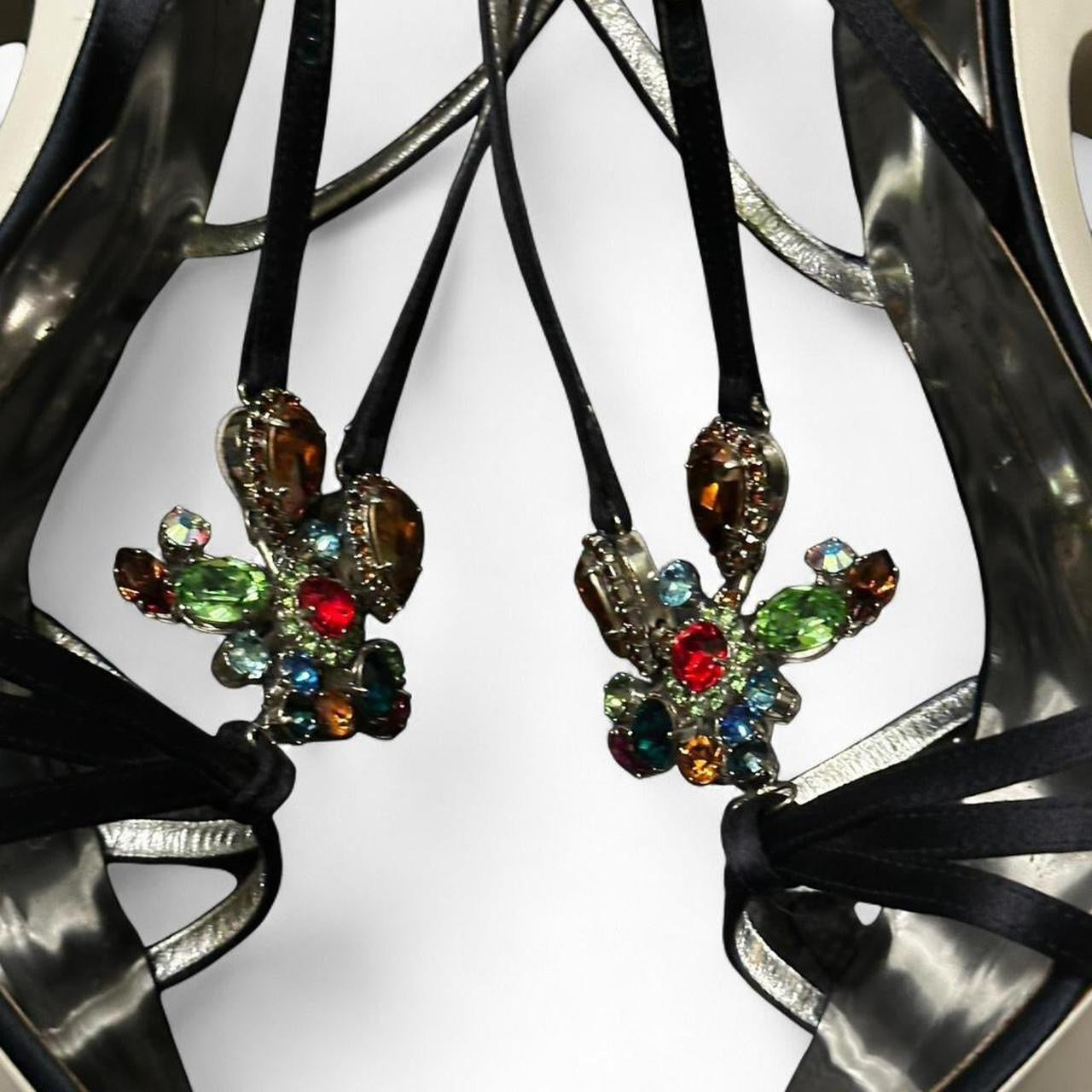 GIUSEPPE JEWELLED PLATFORM HEELS | EU 37