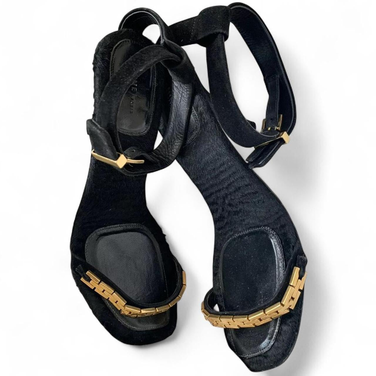 CELINE 2010 FUR-LINED HEELS | EU 38