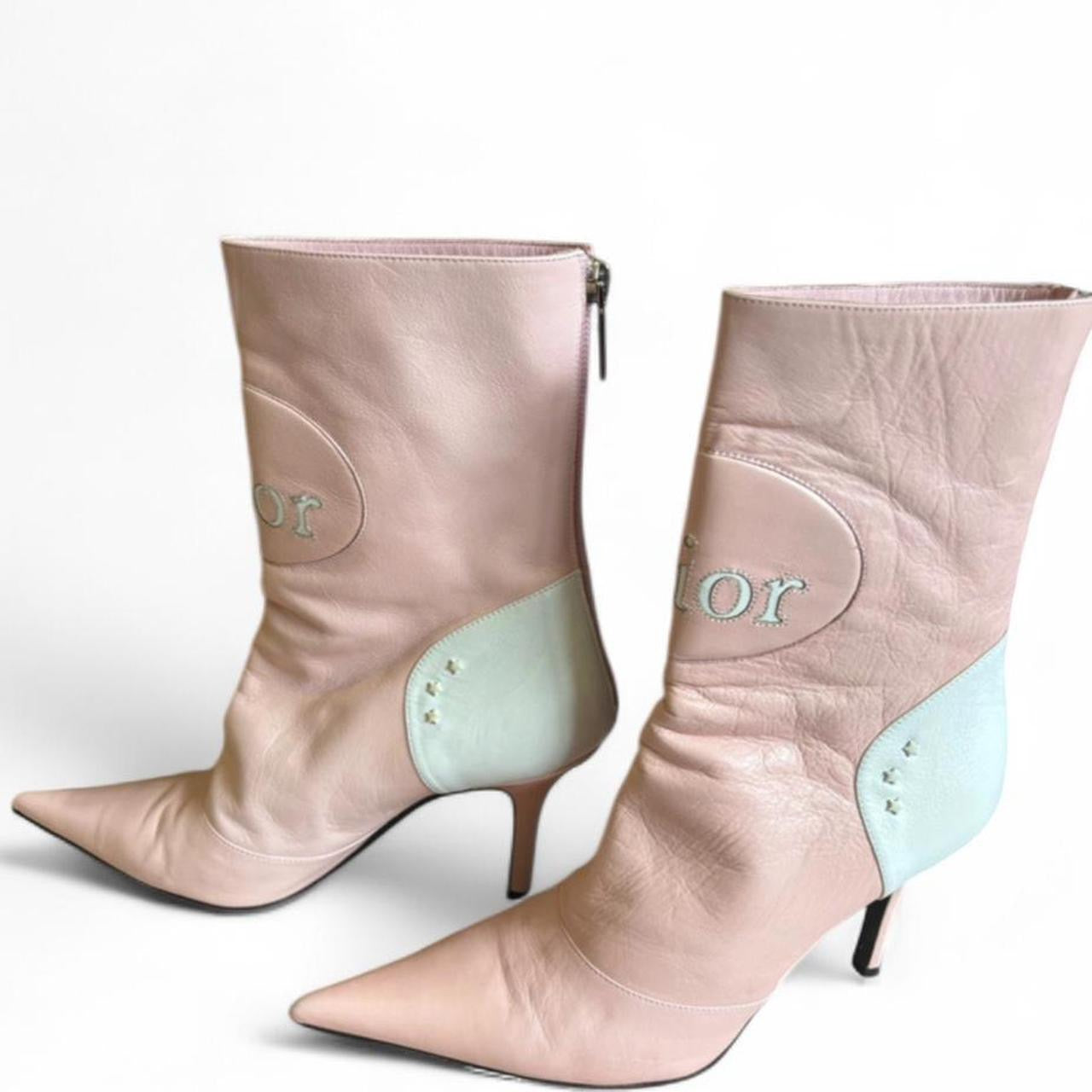 CHRISTIAN DIOR MOTO BOOTS | EU 38.5