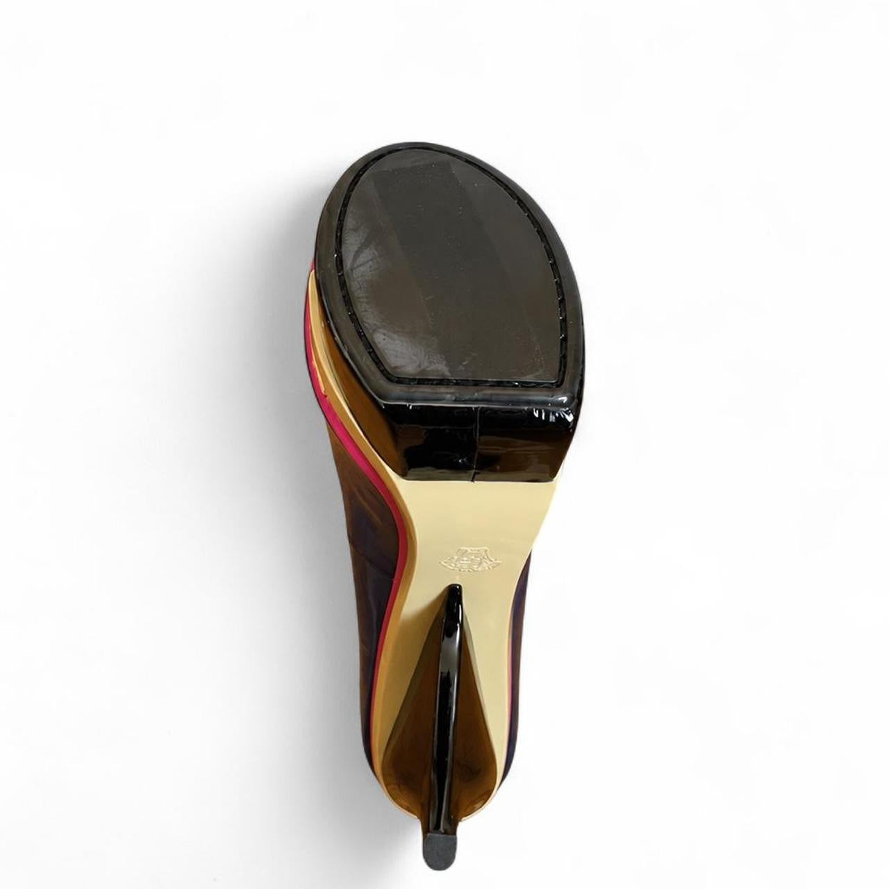 VERSACE TRIPLE PLATFORM S/S 2010 | EU 37
