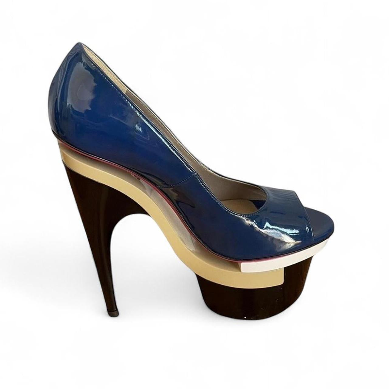 VERSACE TRIPLE PLATFORM S/S 2010 | EU 37