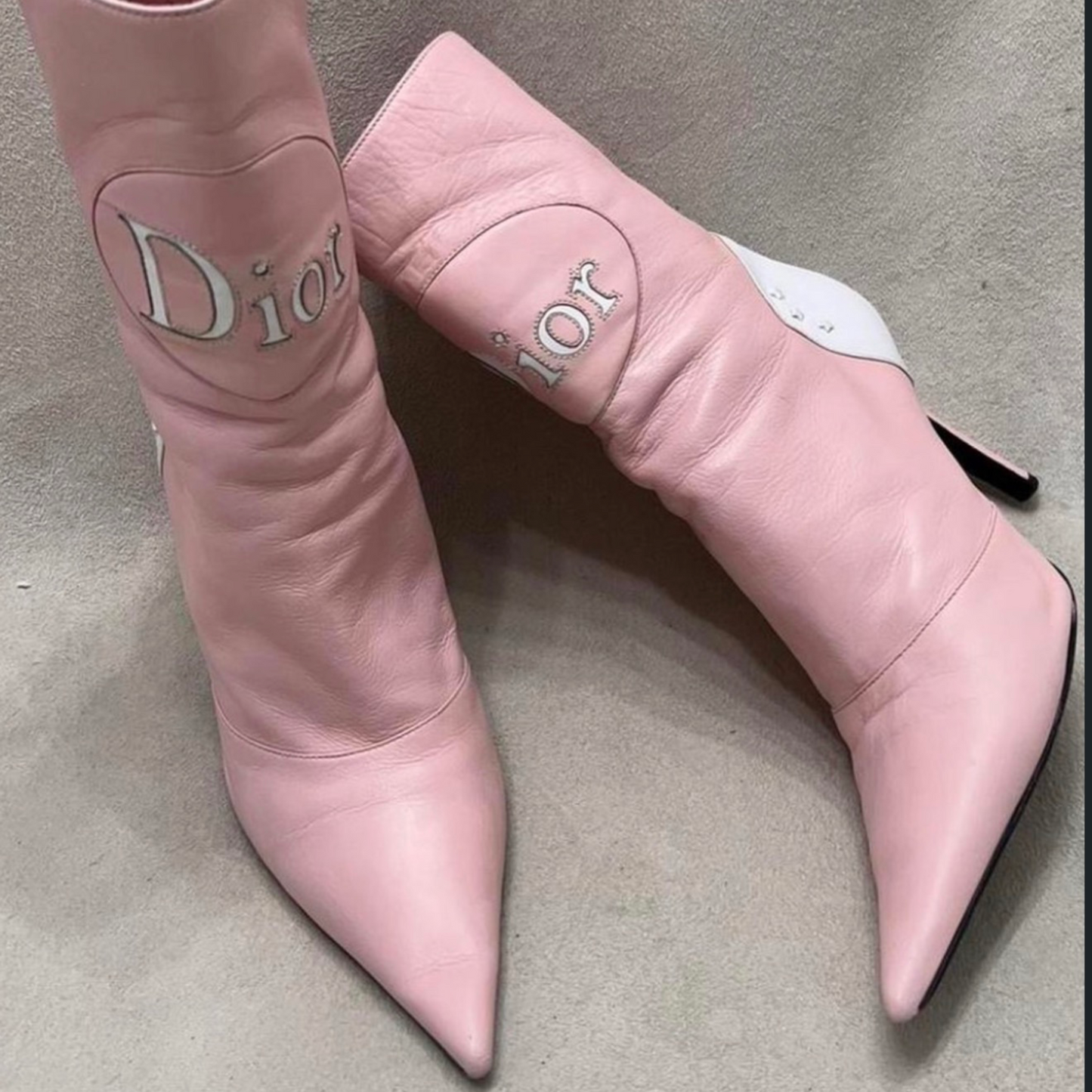 CHRISTIAN DIOR MOTO BOOTS | EU 38.5