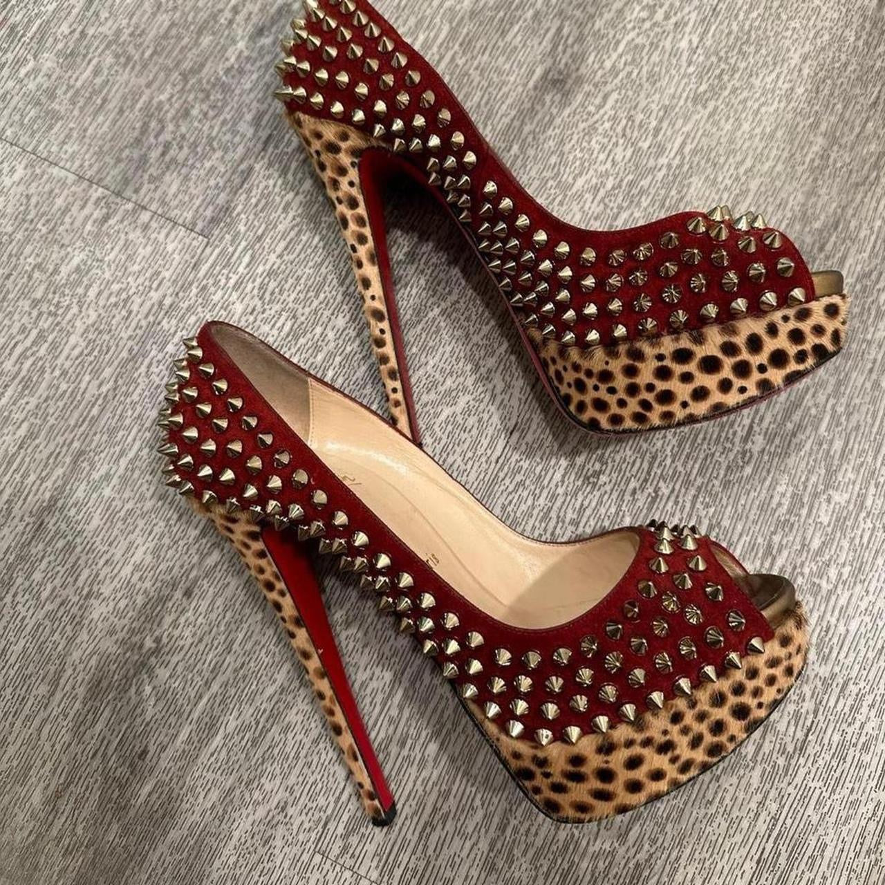 CHRISTIAN LOUBOUTIN PONY HAIR | EU 38